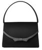 Gurina Women's Black Formal Bag, Large, Water-Repellent, Perfect for Weddings, Funerals, Entrance Ceremonies, Graduations, and More