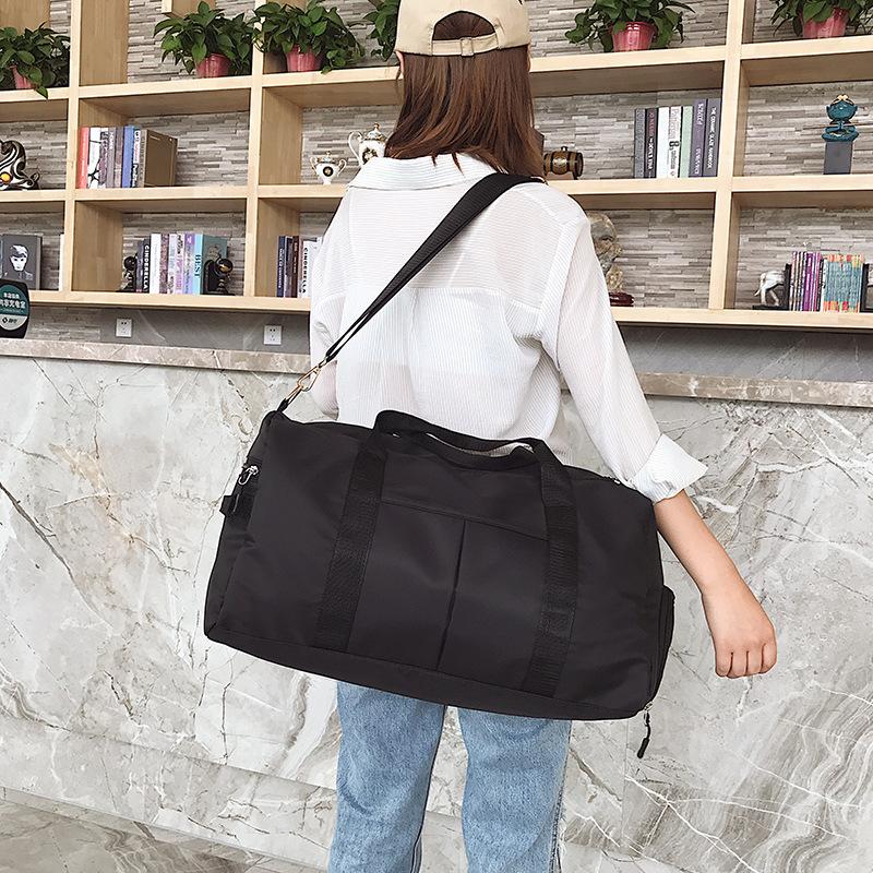 Large-capacity Short Travel Bag, Dance Training, Dry and Wet Separation, Fitness Yoga Bag, Stretchable Shoes, Luggage Compartment