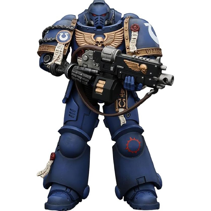 JOYTOY Warhammer 40k Космический десантник 2, Лейтенант Титус Ультрамаринов 1/18 Фигурка Действия Коллекционные Модели, Посвящается Вам, Кто Любит Коллекционировать Mss00072-us