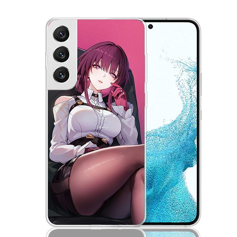 Honkai Star Rail Kafka Phone Case For Samsung Galaxy S26 Ultra S23 S24 S25 Edge S20 FE S21 S22 Plus Soft Print Shell Cover Funda