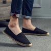 Sommer Herbst Herren Canvas Schuhe Atmungsaktive Herren Freizeitschuhe Slipper Hanfschuhe Graffiti Espadrilles Damen Schuhe Ballerinas