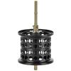 Aluminium Alloy Fishing Round Bearing Reel Spool for MAX3 ORRA2 Casting Reels Black