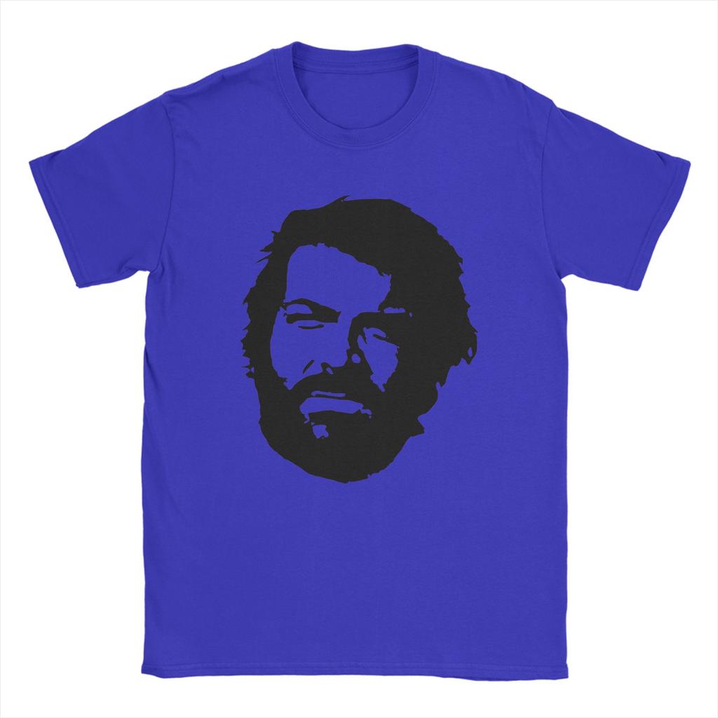 Unisex Donna Nuovo Arrivo Bud Spencer T Shirt Maglietta Cotone Puro T-shirt Abbigliamento