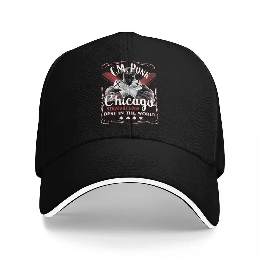 New CM Punk Wrestling Trucker Awesome Baseball Caps Peaked Unisex Hats