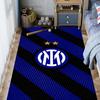 Inter Milan Emblem Dynamic Background Carpet Printing Living Room and Bedroom Mats Dormitory Decoration Protective Pad Art