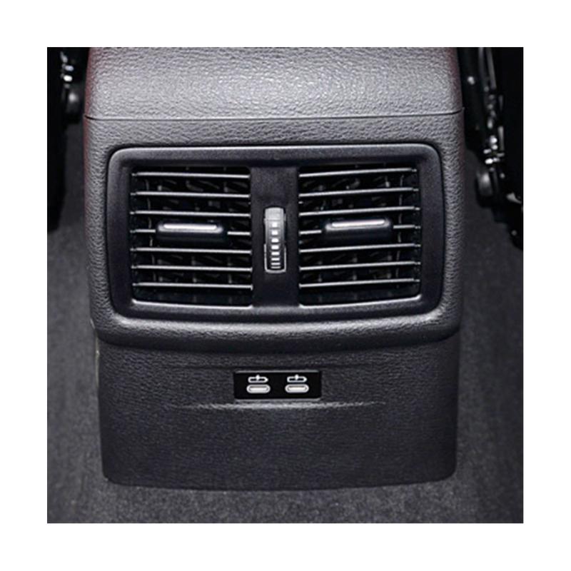 Rear Console Air Conditioner Vent Grille Complete Assembly for BMW X1 X2 F52 F48 F49 F39 2016-2021 64229292742