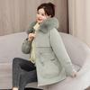 Autumn Winter Thicken Warm Parka Women Casual Sweety Solid Color Big Pocket Loose Hooded Coat Jackets Outwear