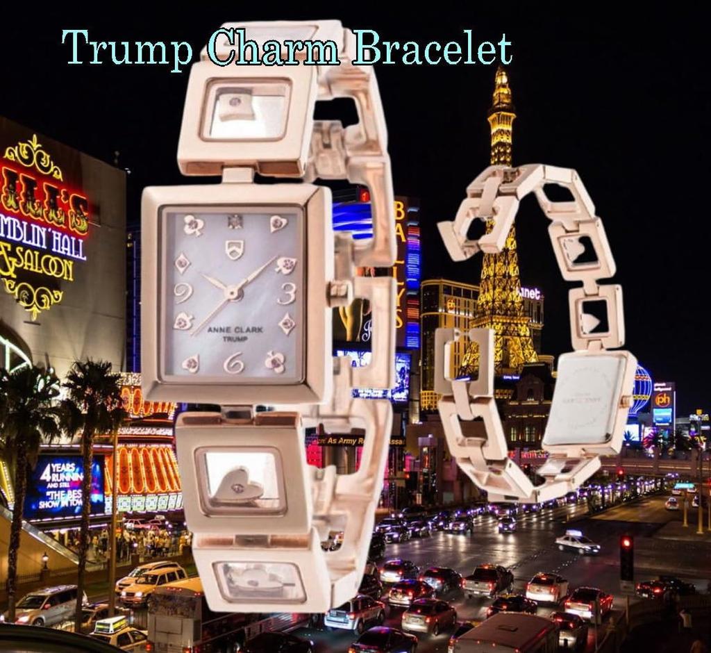 ANNE CLARK Watch 1030 Natural Natural Moving Stone Bracelet Gold Women's Series Mother-of-Pearl Dial, Diamonds, Skin-Friendly All-Stainless Material,