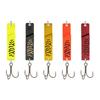 5 Stück künstliche Hartköder mit Box Angelköder Wobbler Crankbait für Barsch Forelle Lachs