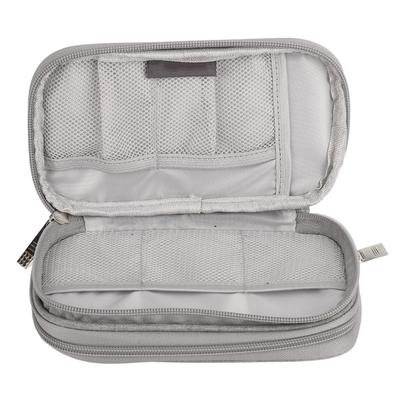 Electronic Organizer Portable Compact Travel Double Layer Electronic Storage Bag for Cable Cord