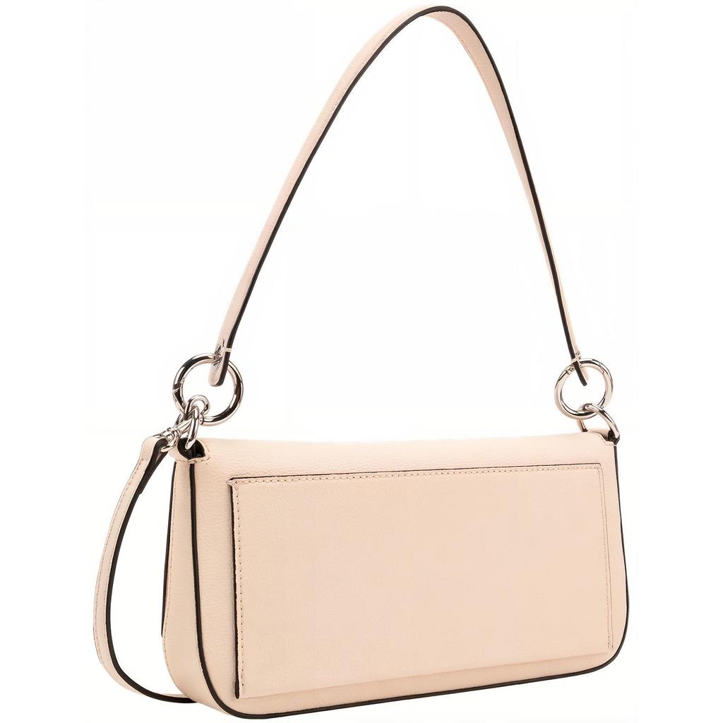 New CALVIN KLEIN Synthetic Material Shoulder Bag Medium Women's Egg Shell Yellow 4K3000G-MTR