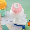 Yarn Cake Winder - Quiet Hand Yarn Winder - Yarn Ball Winder with Lower Noise for Crocheting, Portable Hand Operated Yarn Ball Winder