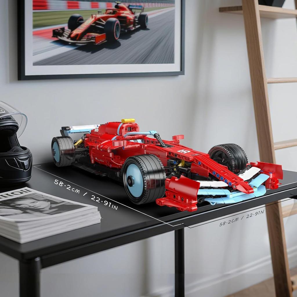 Mould King 13209 Technic Static Model Sports Car Building Blocks  Adult MOC Model Car (Over 1401 Pieces) Perfect for Collection or Gifting