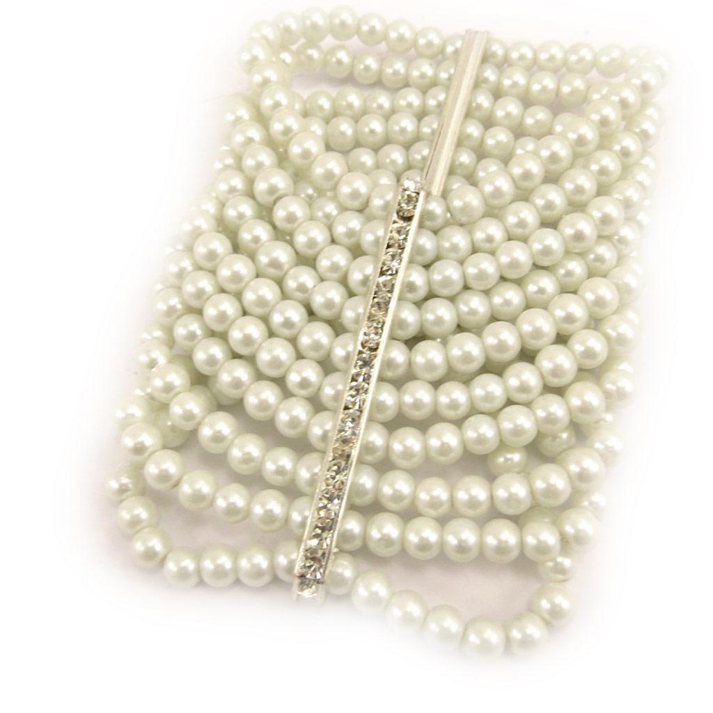 Les Trésors De Lily [L1609] - Ivory 'Sissi' Bracelet