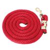 2m Horse Lunge Line Anti Breakage Rope Anti Slip Grip Horse Training Rope with Hook for Walking Handling