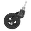 6in Wheelchair Tire Universal PU Hub PVC Tire Steel Strong Bearing Wheelchair Front Castor Wheel