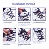 New Elastic Sneakers Laces Without Ties Lock Shoe Laces Adult Kids Tennis Round Shoelaces Rubber Bands for Shoes Accesories