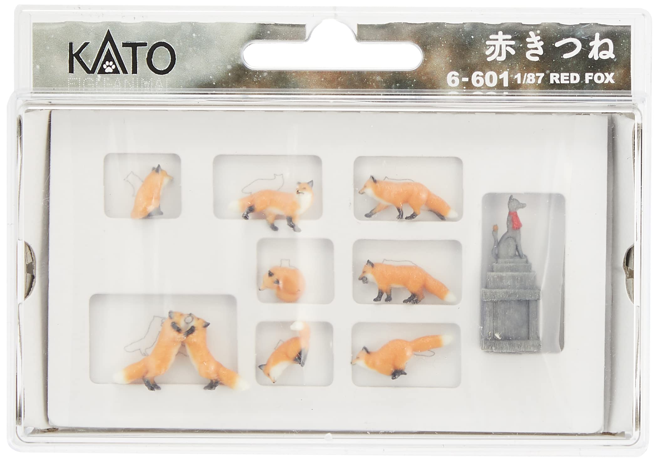 

KATO HO gauge Akakitsune Railway model supplies 1/87 6-601