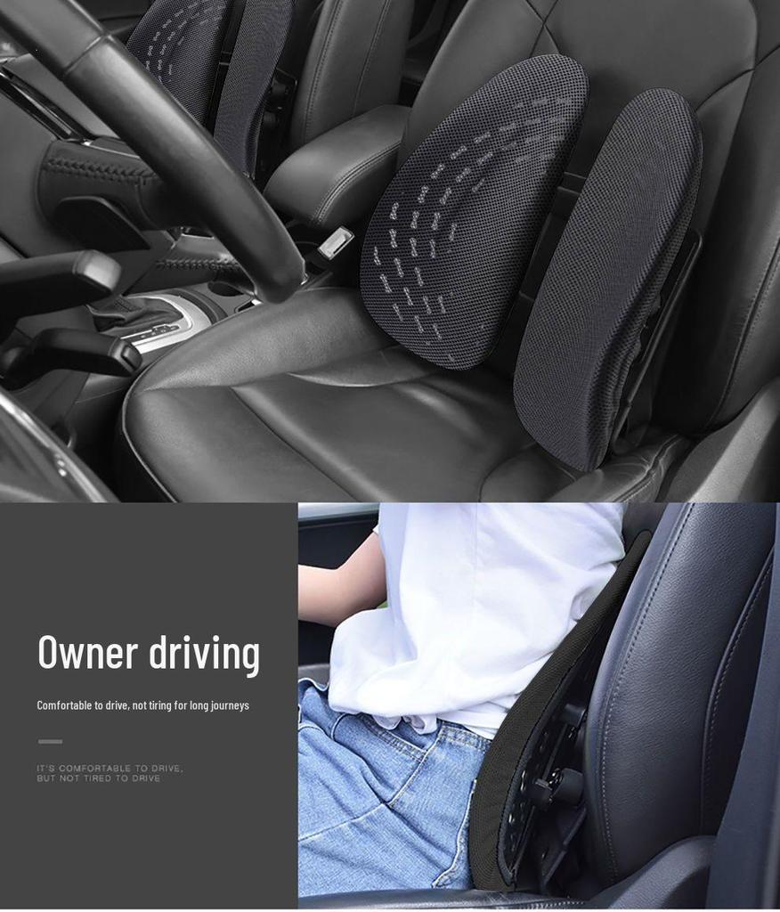 Ergonomic Lumbar Support Cushion for Car and Office