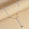 Bridal Necklace Set Wedding Matching Earrings Necklace Jewelry Two-piece Set
