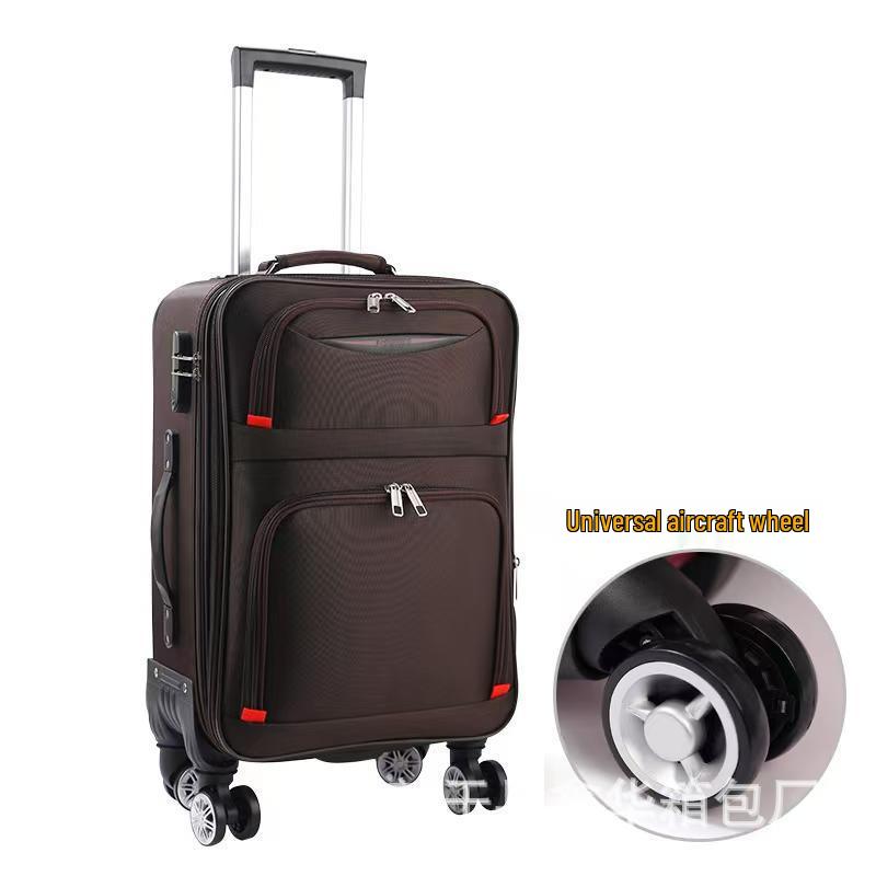 

Универсальный чемодан на колесиках: Чемодан из ткани Оксфорд с кодовым замком для мужчин, женщин и студентов - Доступен в размерах 20 , 24 , 26 , 28 . 20 inch