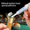 Colla per Tacche da Biliardo Liquido Riempitivo Trasparente Asciugatura Rapida Colla Forte Portatile Durevole Accessori per Tacche da Snooker e Biliardo