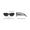 Saint Laurent Full Frame Detail Acetate Cat Eye Sunglasses Women Sunglasses Black 30048348