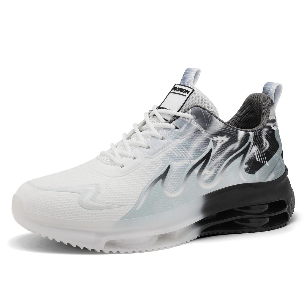 Outdoor Summer Mesh Breathable Casual Versatile Sports Shoes Men's Running Heightening Dad Trendy Shoes Lightweight Running Shoes