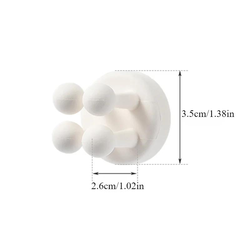 Xiaomi 1ks Bezvrtací silikonový háček na držák žiletky do koupelny Úložný háček na stěnu Polička na holení Držáky na zubní kartáčky Organizace
