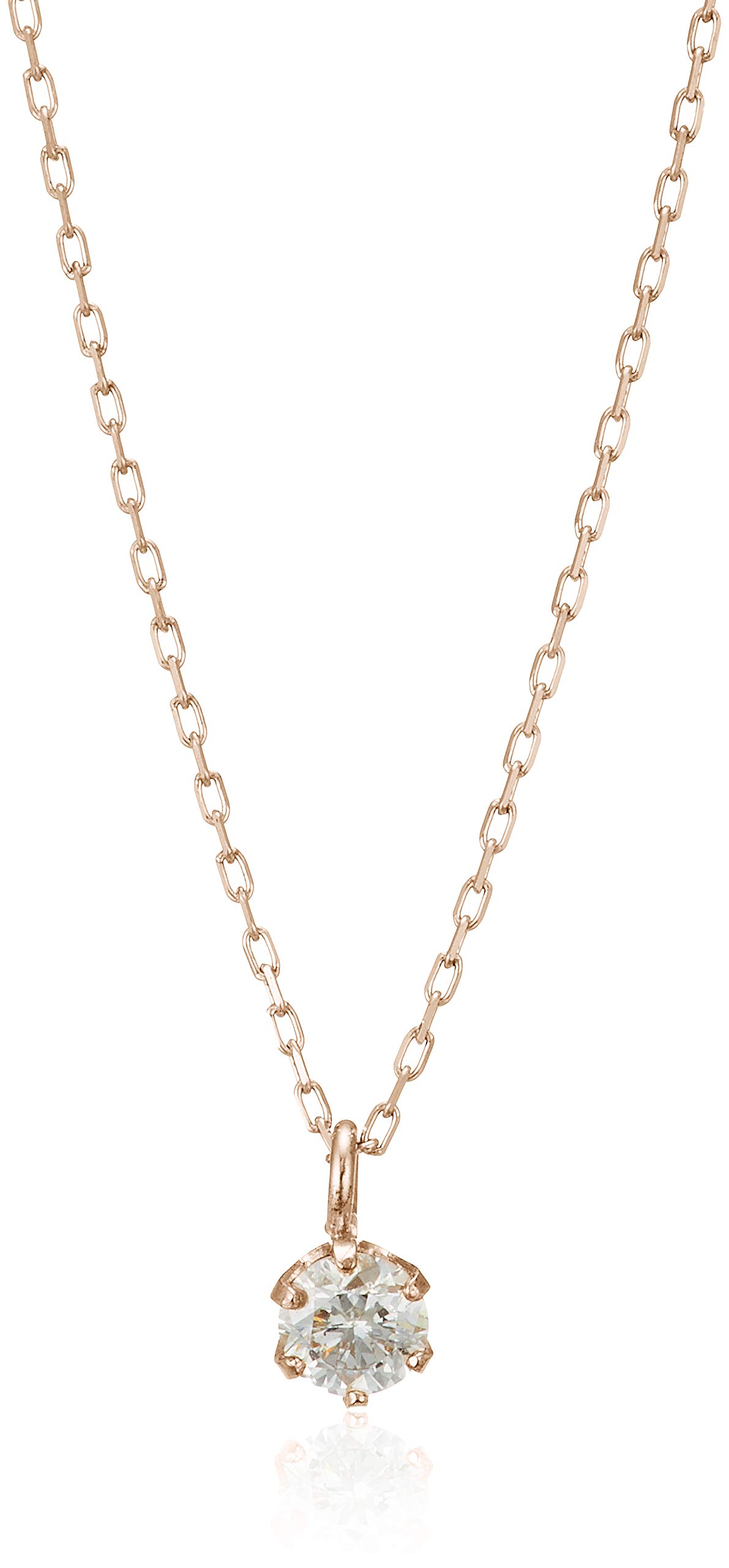 

Official Necklace K10 Pink Gold Diamond [Estelle] [WEB Exclusive] Women s 0442-9699-0019-0000