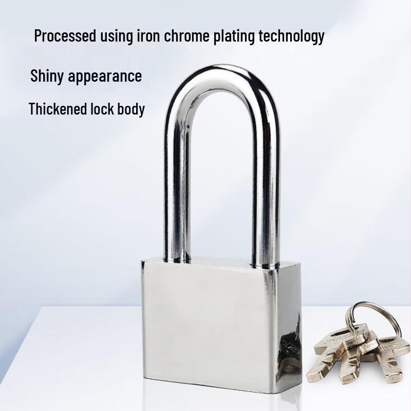 HAISTICK Square Anti-Theft Padlock with 3 Keys