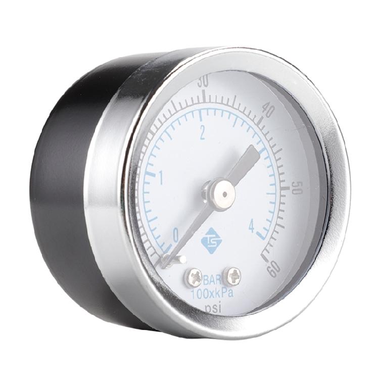 Portable Pressure Gauge 1/8-inch Thread Aluminum Pressure Meter Air Pressure