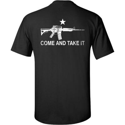 Czarny T-shirt AR-15 Come and Take It