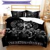 Mythology Valhalla 3pcs Bedding Set Duvet Cover Closure Includes 1 Duvet Cover & 2 Pillowcases for All Seasons Bedroom Home Dorm Decor