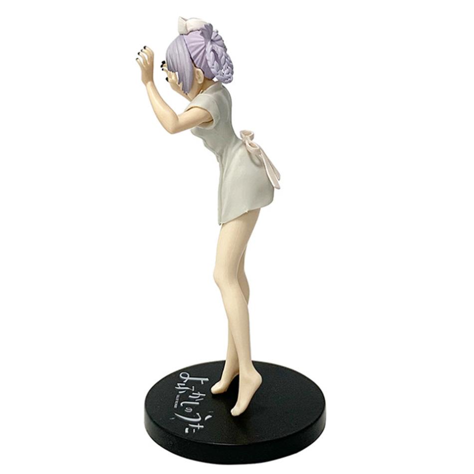 Anime Call of the Night Nanakusa Nazuna 18cm Vampire Nurse PVC Action Figure Collectible Model Doll Ornaments Present