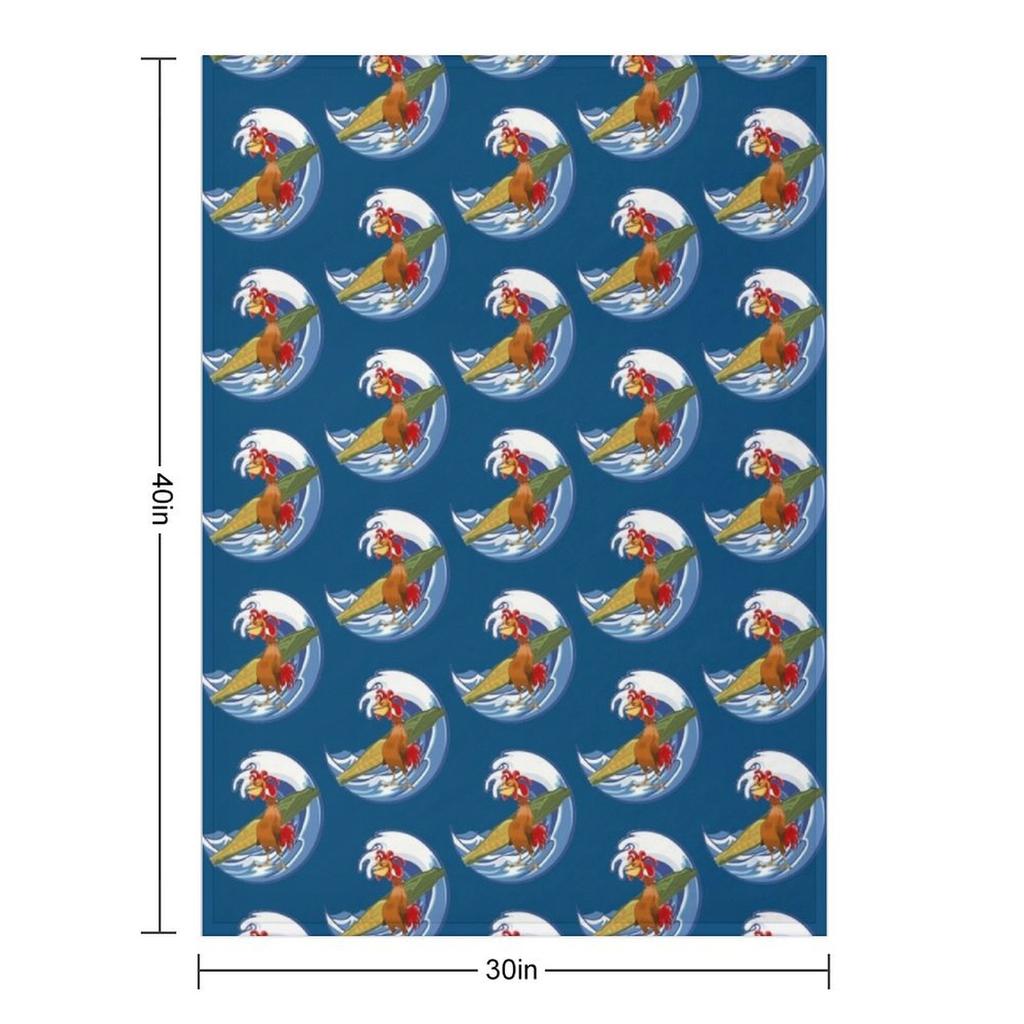 Chicken Joe Fan Art Throw Blanket anime Thermal for sofa Travel Blankets