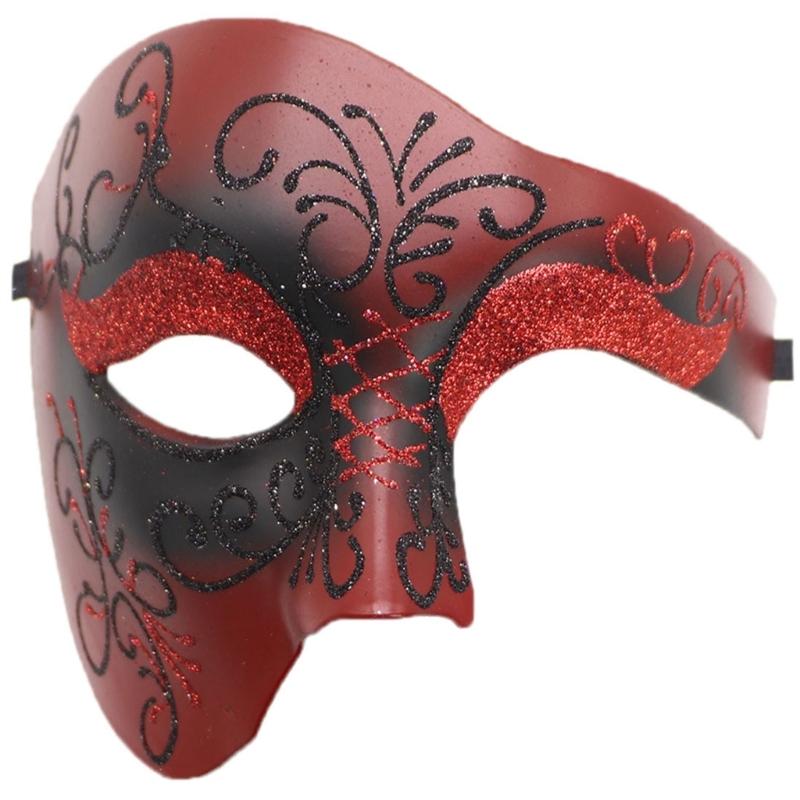 Festival Eye Mask For Masquerades Party Dance Mask Costume Halloween Half Face Mask for Decorations Halloween Mask