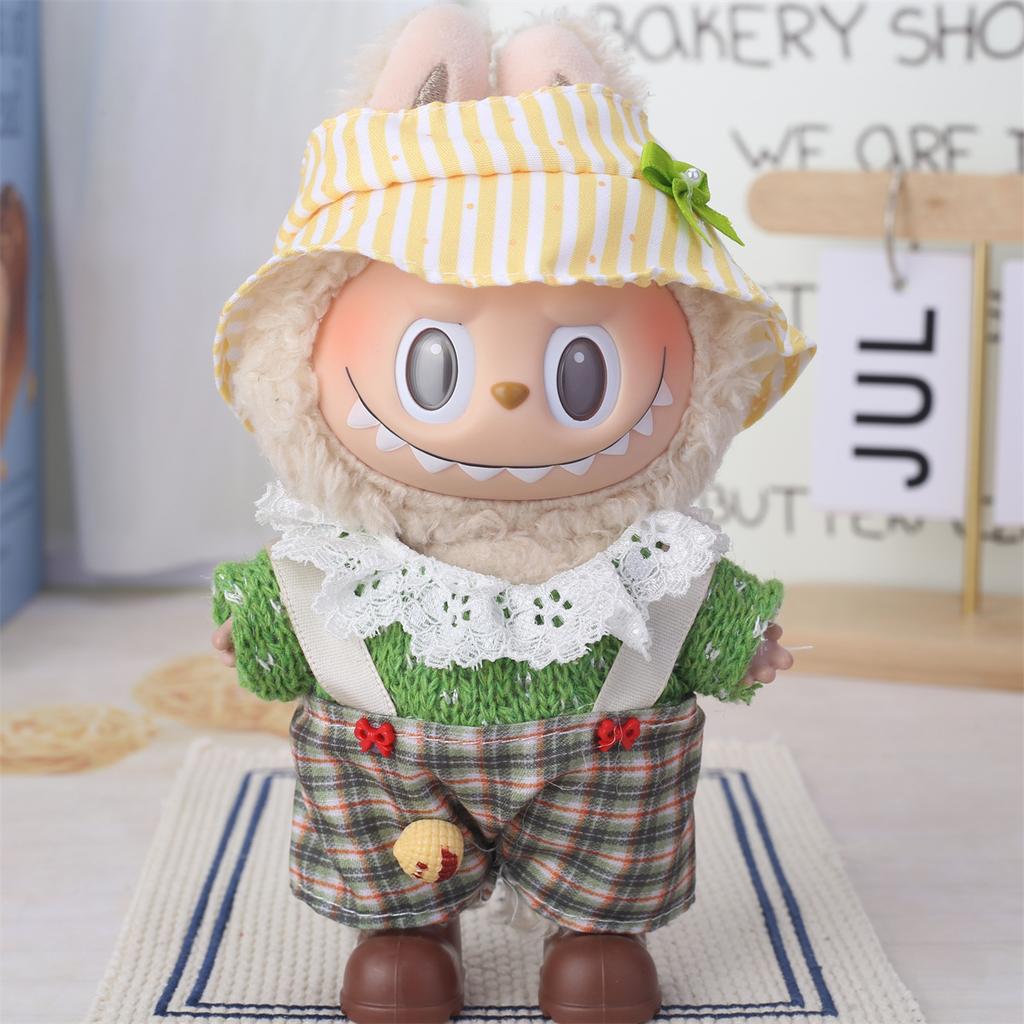 Labubu Baby Clothing Is Compatible with First, Second, and Third Generation 17cm Labubu Dolls
