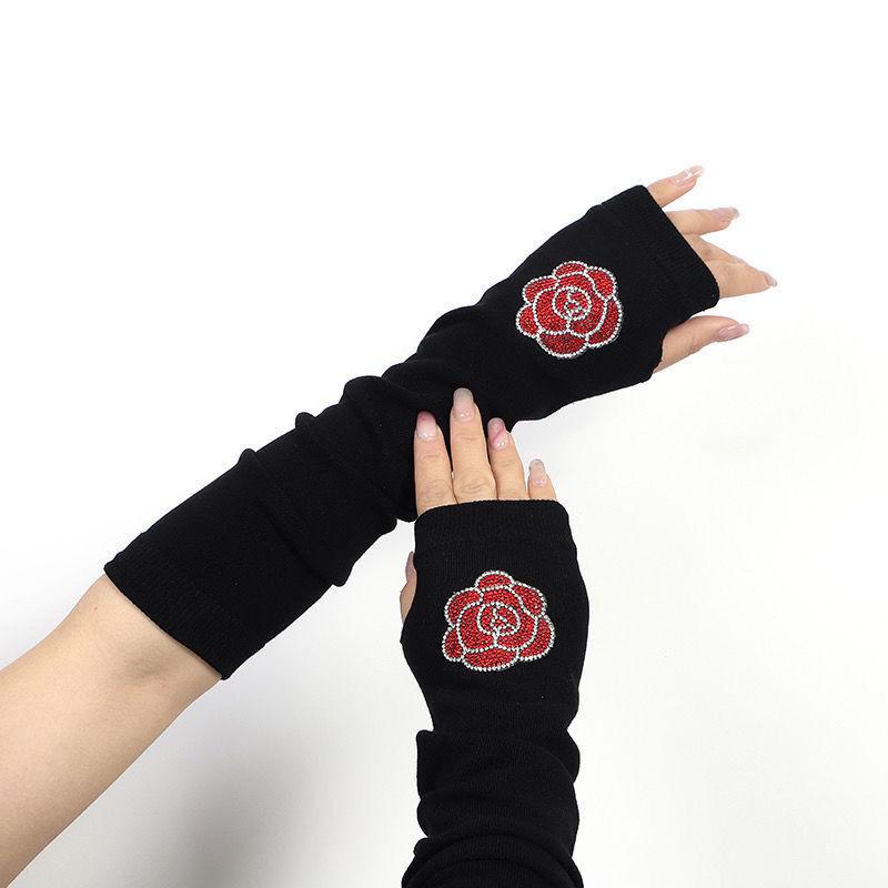 

Солнцезащитные рукава Ice Silk для женщин, устойчивые к ультрафиолетовому излучению, тонкие, модные и универсальные, с ромбовидными рукавами Ice 6