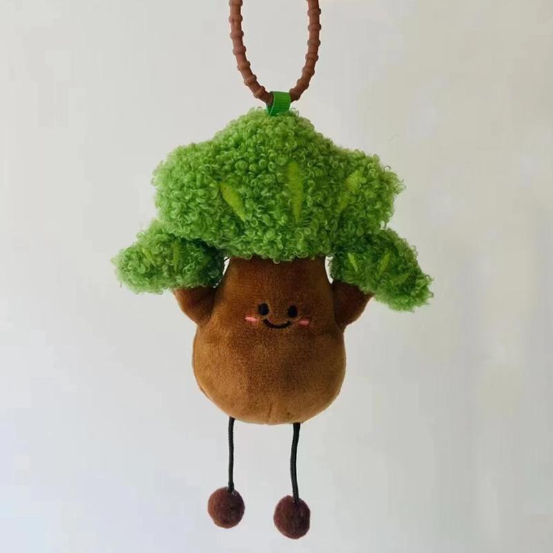 Kreativer Geldbaum Topfpflanzenpuppe Plüschtier Kiefernpuppe Geschenk Schlafzimmer Ornament Anhänger