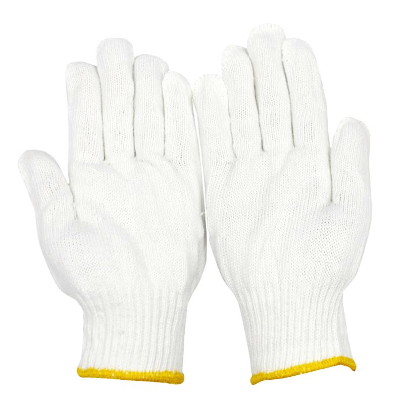 Durable Cotton Work Gloves One Size