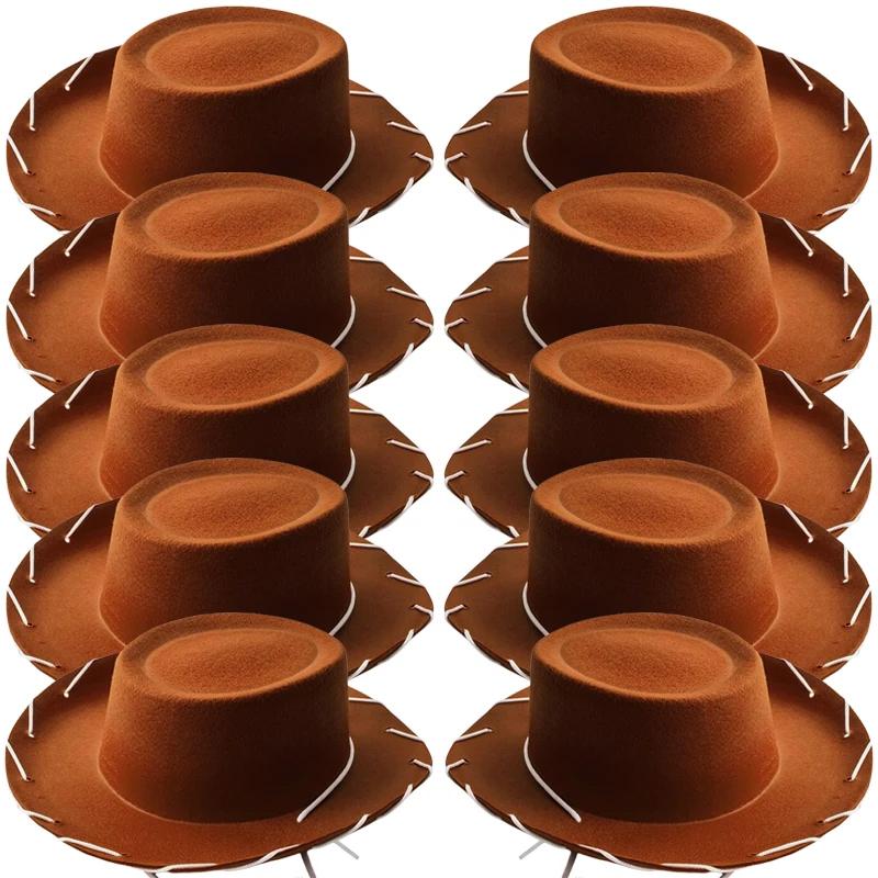 Cowboy Westernhüte und Bandanas für Kinder Kostümhüte Zubehör für Kleinkind Kinder Themen Geburtstagsparty Halloween Kostüm Kleidung