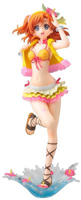 Kotobukiya Love School Idol Project Honoka Kosaka Natsiro Egaode Scale PVC Painted Finished Figure Live! - 1,2, Jump! Ver. - 1/8