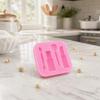 2PCS Silicone Silicone Fondant Mold DIY Cake Decorating Mold  Keychain Pendant Crafting