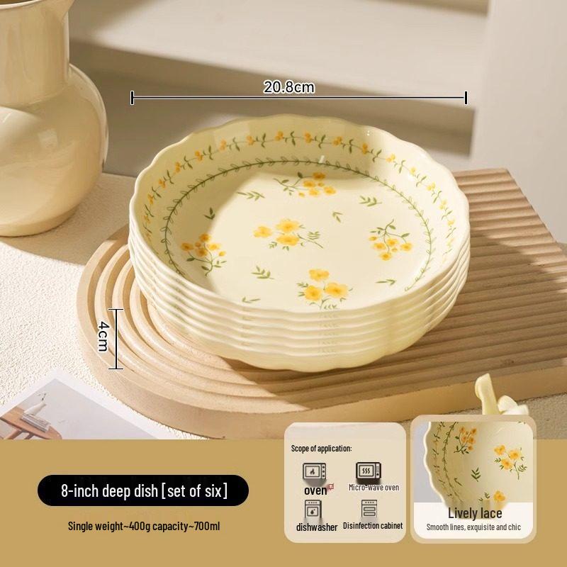 Cartoon Ceramic Rice Bowl Set