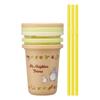 My Neighbour Totoro Cup With Straw (Pack of 3)