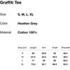ThIs Is Never That Graffiti Tee Heather Grey