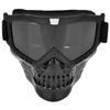 Casco da moto teschio da esterno occhiali maschera facciale occhiali da corsa per moto (grigio)