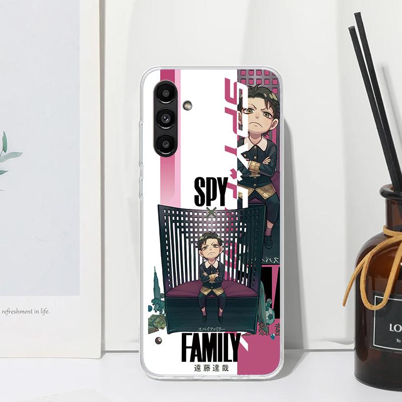 Anime Spy Family Anya Phone Case For Samsung Galaxy A17 A37 A57 A16 A26 A36 A56 A15 A25 A35 A55 A14 A24 A34 A54 A13 A23 A33 A53