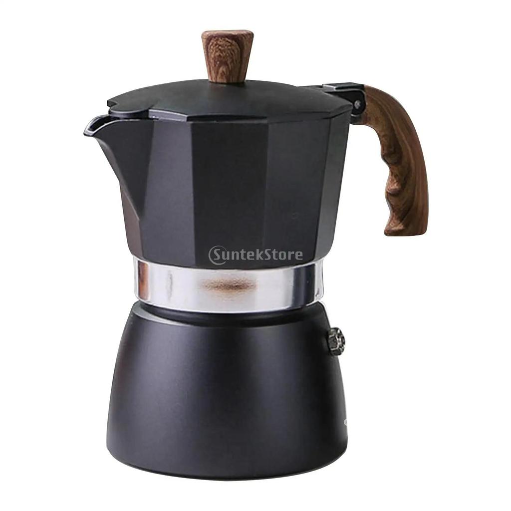 Coffee Moka Maker Italian Moka Espresso Percolator Percolator Pot Cafe Turkish Maker Stainless Coffee Presser Stovetop Top Stove
